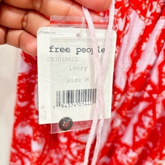 Free People Mimi Tunic Halter Top Women’s Size Medium NEW - Picture 9 of 11